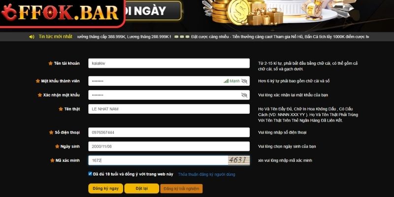 Xác nhận và kích hoạt account